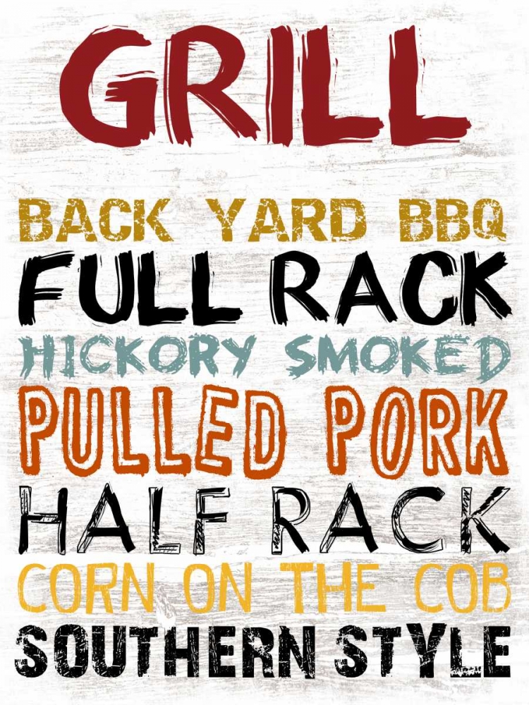 Grill Board art print by Sheldon Lewis for $57.95 CAD