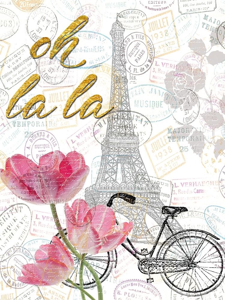 All Things Paris 2 art print by Sheldon Lewis for $57.95 CAD