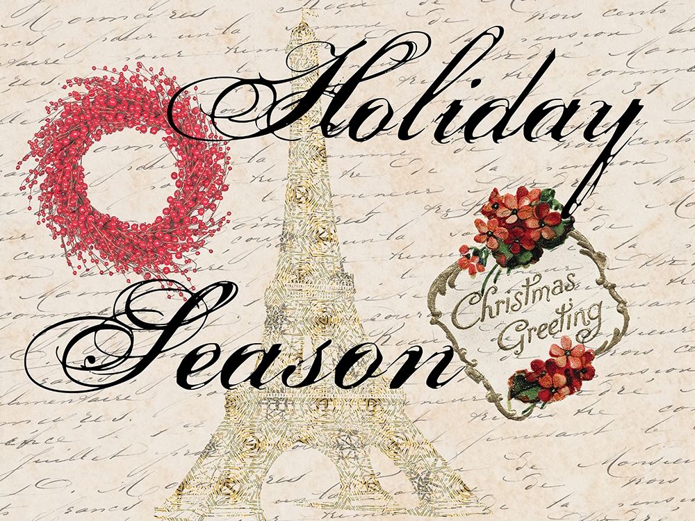 Parisian Holiday art print by Sheldon Lewis for $57.95 CAD