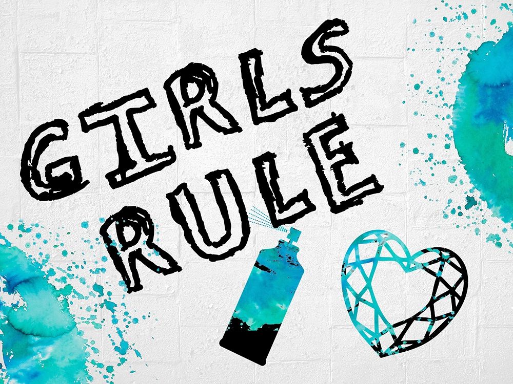 Girls Rule 2 art print by Sheldon Lewis for $57.95 CAD