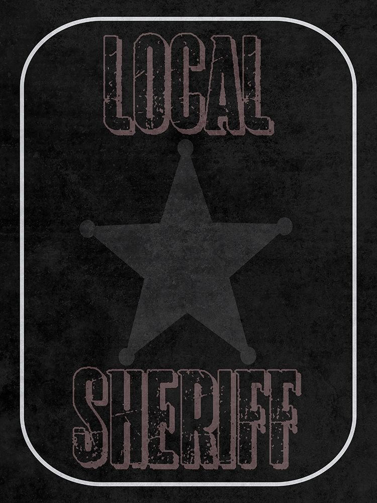 Local Sheriff art print by Sheldon Lewis for $57.95 CAD