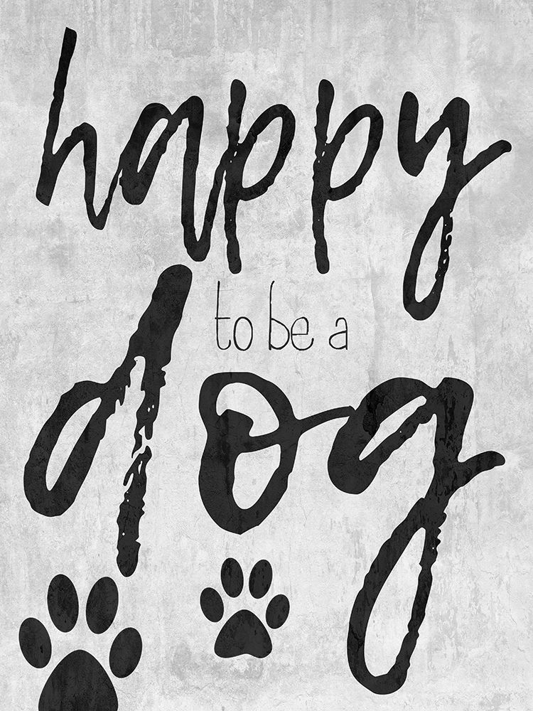 Happy Dog art print by Sheldon Lewis for $57.95 CAD