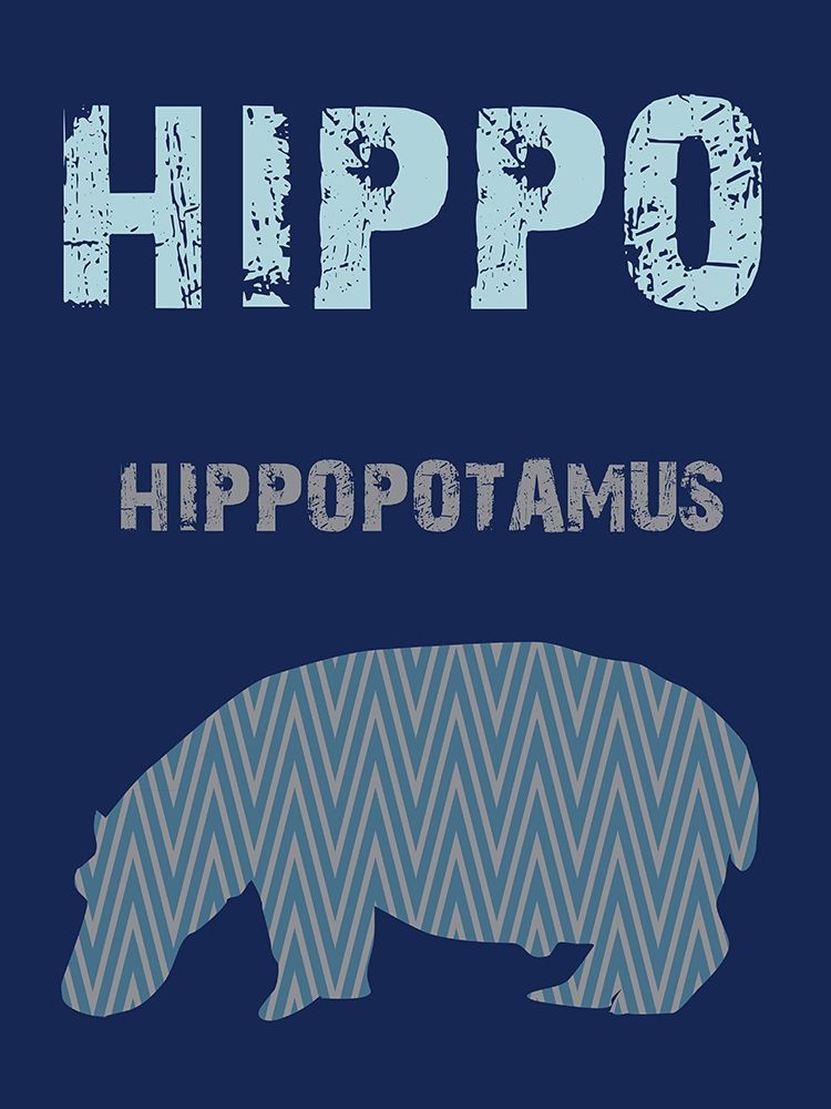Hippo art print by Sheldon Lewis for $57.95 CAD