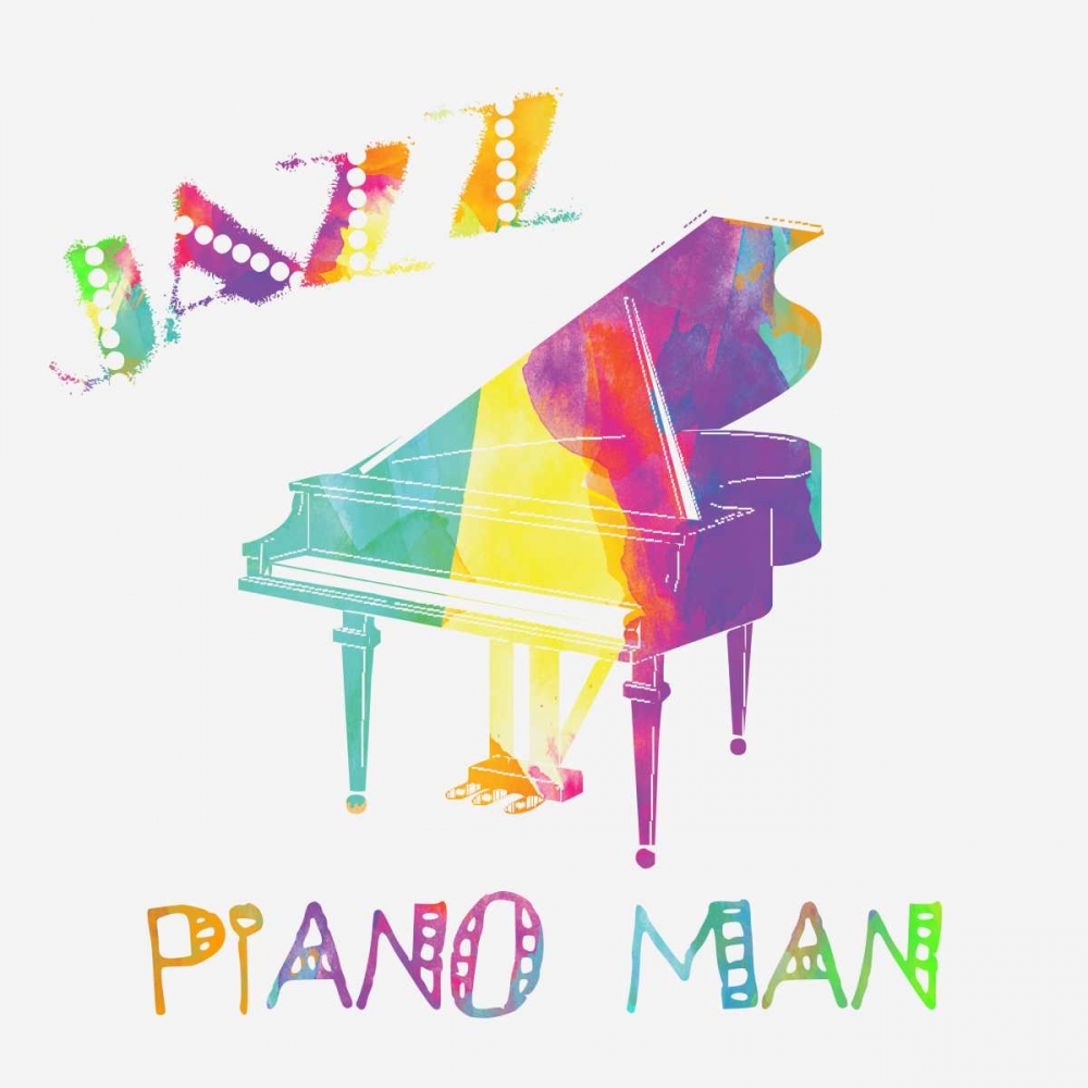 Piano Man art print by Sheldon Lewis for $57.95 CAD