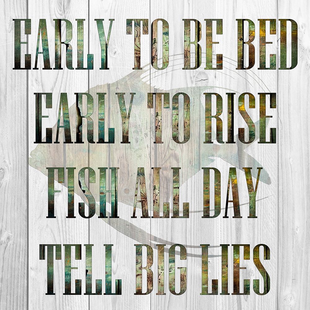 Fish All Day art print by Sheldon Lewis for $57.95 CAD