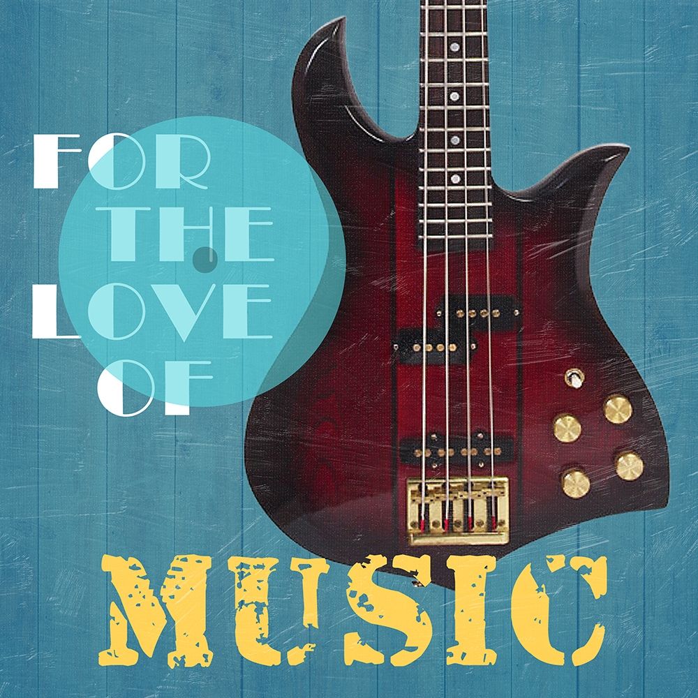 For The Love Of Music art print by Sheldon Lewis for $57.95 CAD