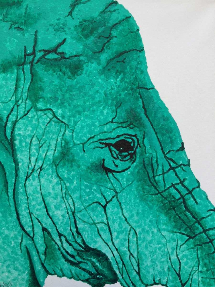 Wild Elephant art print by Simona Altavilla for $57.95 CAD