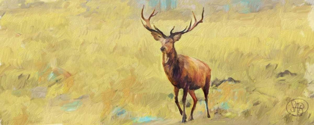 Beau Stag art print by Sarah Butcher for $57.95 CAD
