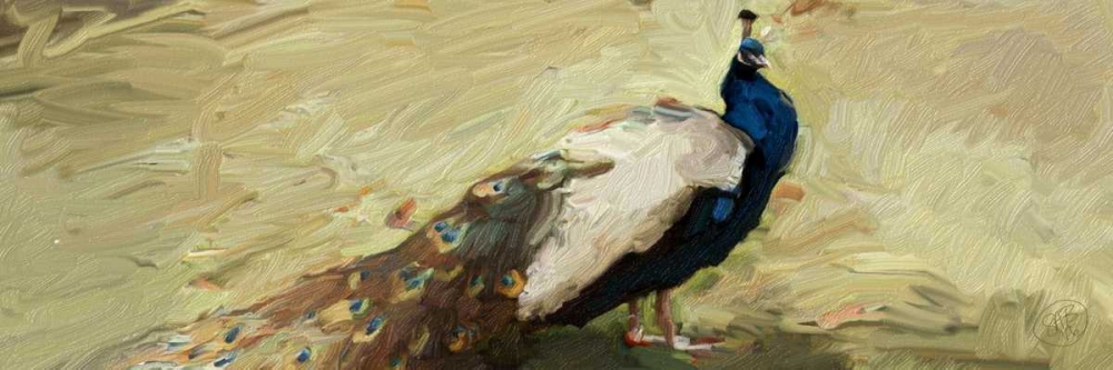 Peacock Panel 1 art print by Sarah Butcher for $57.95 CAD