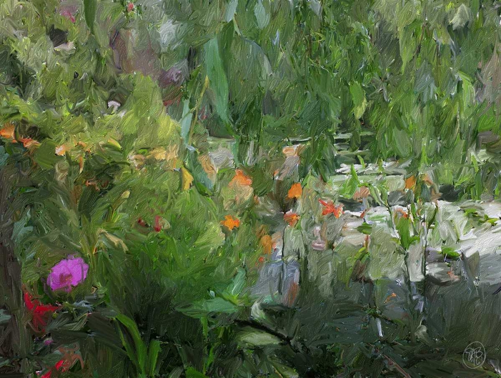 Monets Pond At Giverny art print by Sarah Butcher for $57.95 CAD