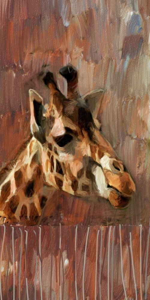 Giraffe Profile art print by Sarah Butcher for $57.95 CAD