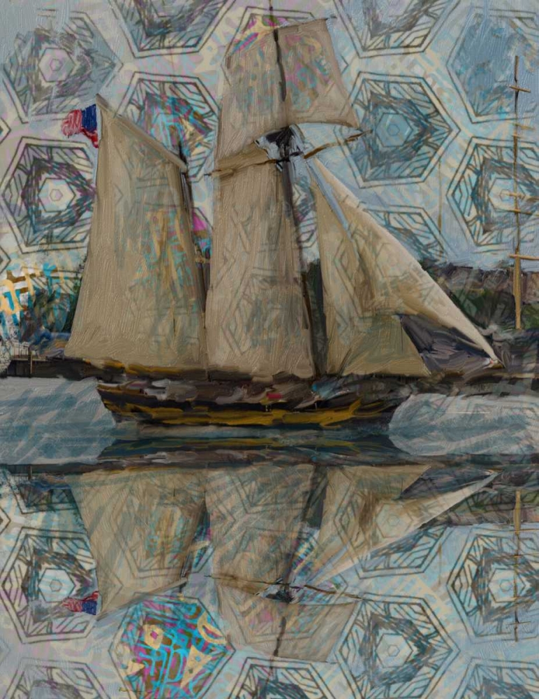 Sailboat art print by Sarah Butcher for $57.95 CAD