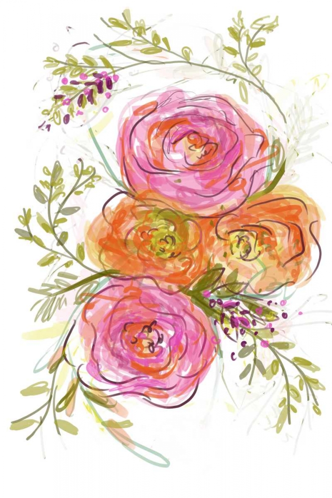 Peonies art print by Sarah Butcher for $57.95 CAD