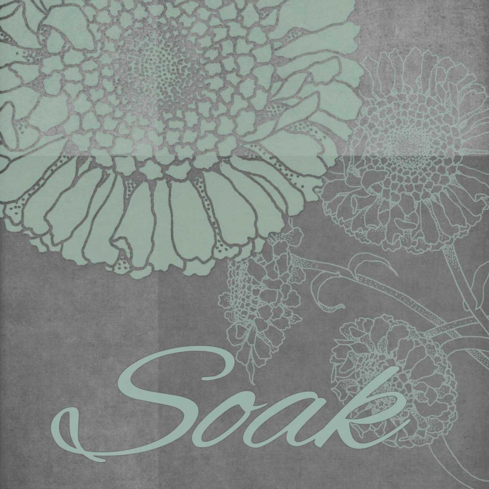 Spa Flower-Soak art print by Tina Carlson for $57.95 CAD