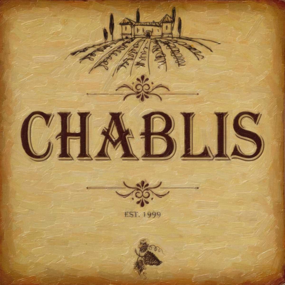 CHABLIS art print by Taylor Greene for $57.95 CAD