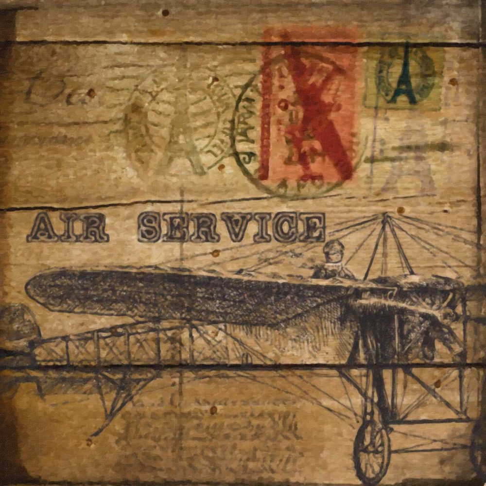 VINTAGE AIR SERVICe art print by Taylor Greene for $57.95 CAD