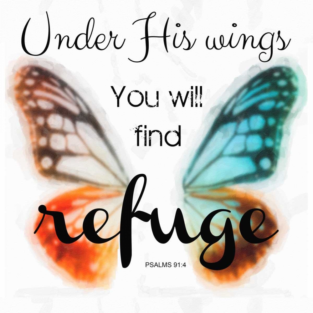 Under His Wings art print by Taylor Greene for $57.95 CAD