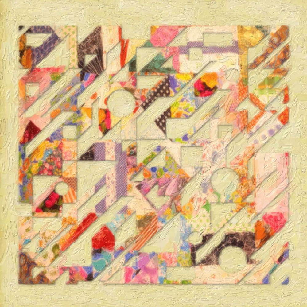 Abstract Quilt II art print by Taylor Greene for $57.95 CAD