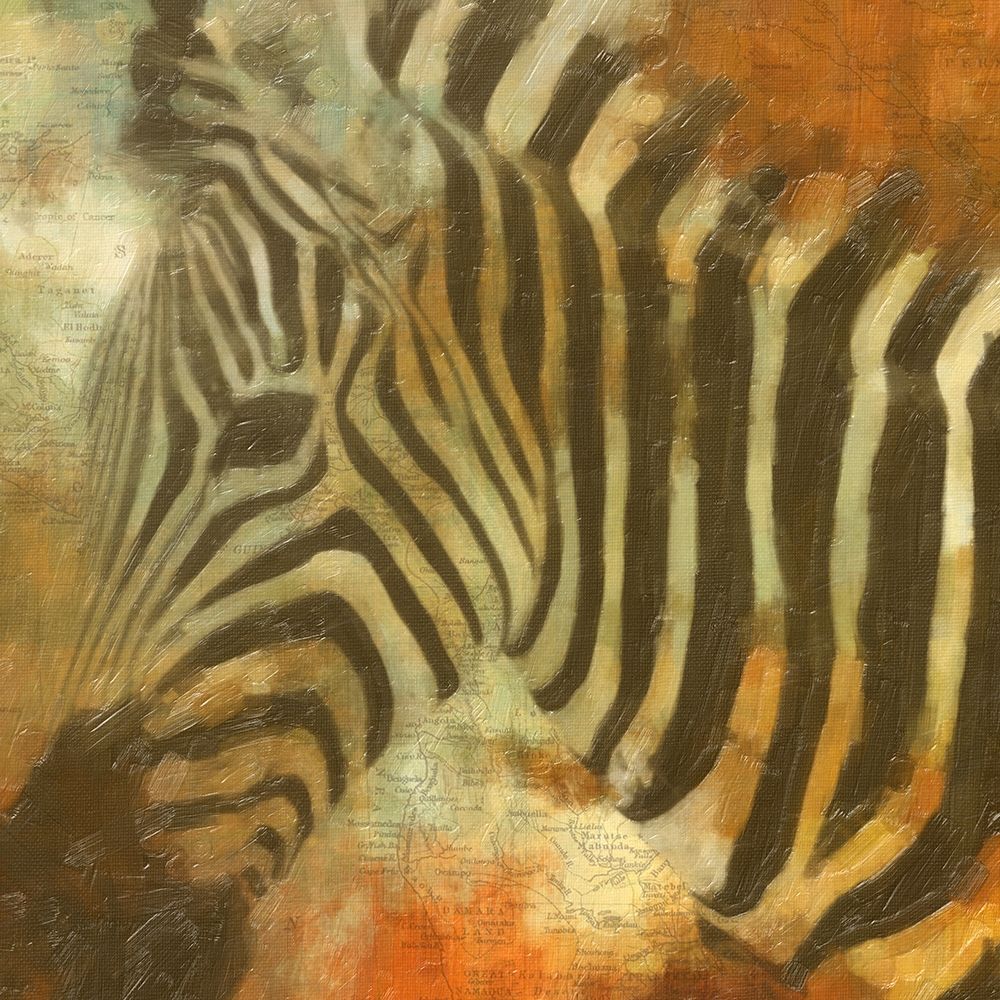 Global Zebra art print by Taylor Greene for $57.95 CAD