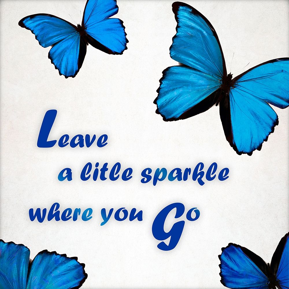 Leave A Little Sparkle art print by Tracey Telik for $57.95 CAD