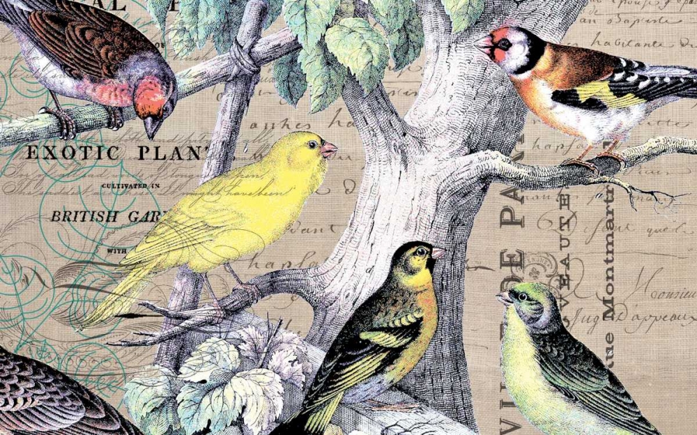 Bird Botanical 4 art print by Elizabeth Jordan for $57.95 CAD