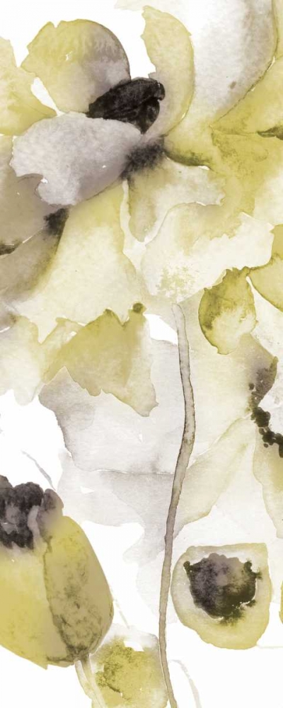 Gray Yellow Petals 2 art print by Victoria Brown for $57.95 CAD