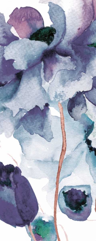 Icy Petals 2 art print by Victoria Brown for $57.95 CAD