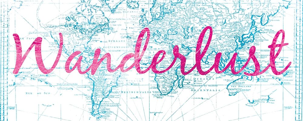 Wanderlust World art print by Victoria Brown for $57.95 CAD