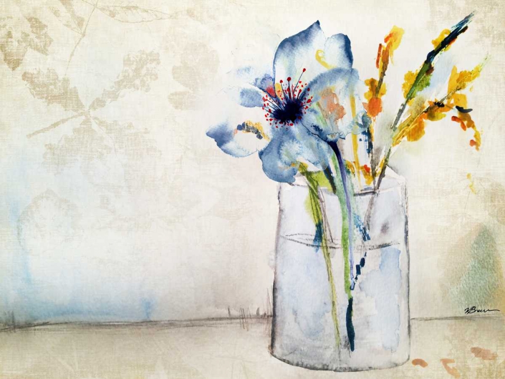 Vase Center Piece art print by Victoria Brown for $57.95 CAD