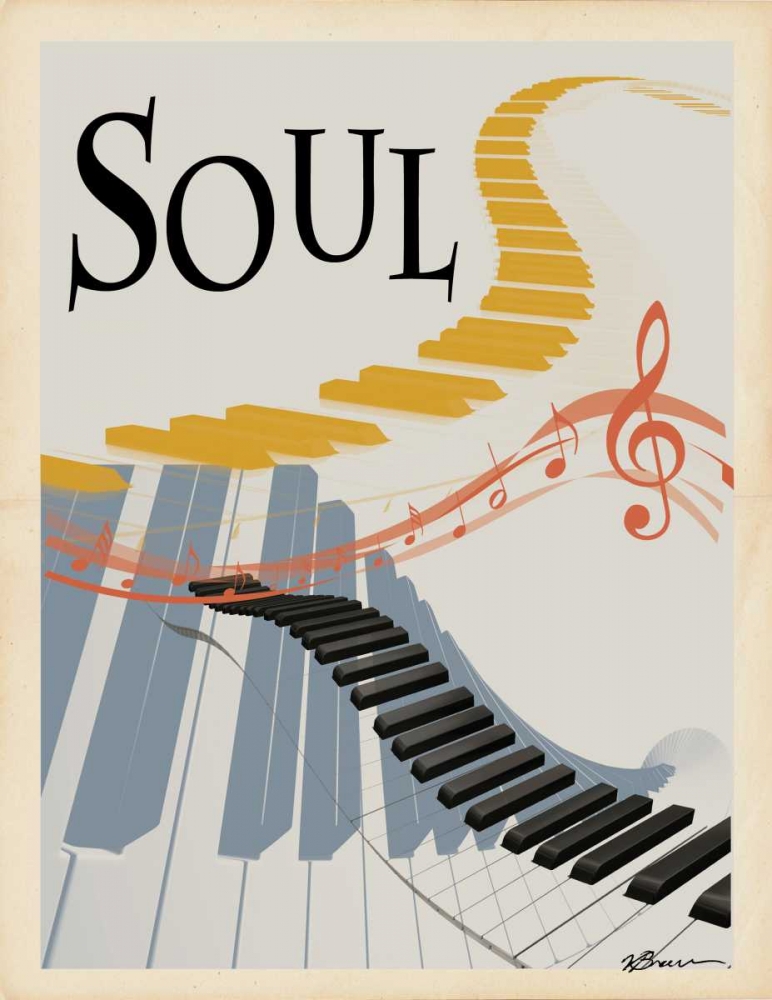 Soul Keys art print by Victoria Brown for $57.95 CAD