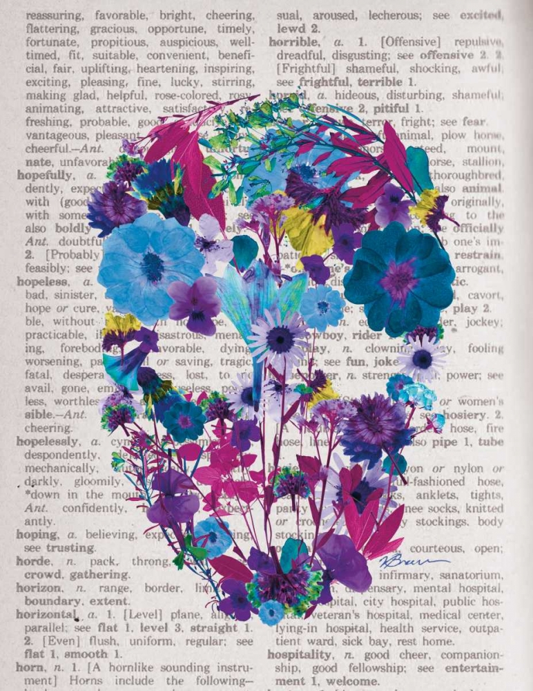 Skull 1 art print by Victoria Brown for $57.95 CAD