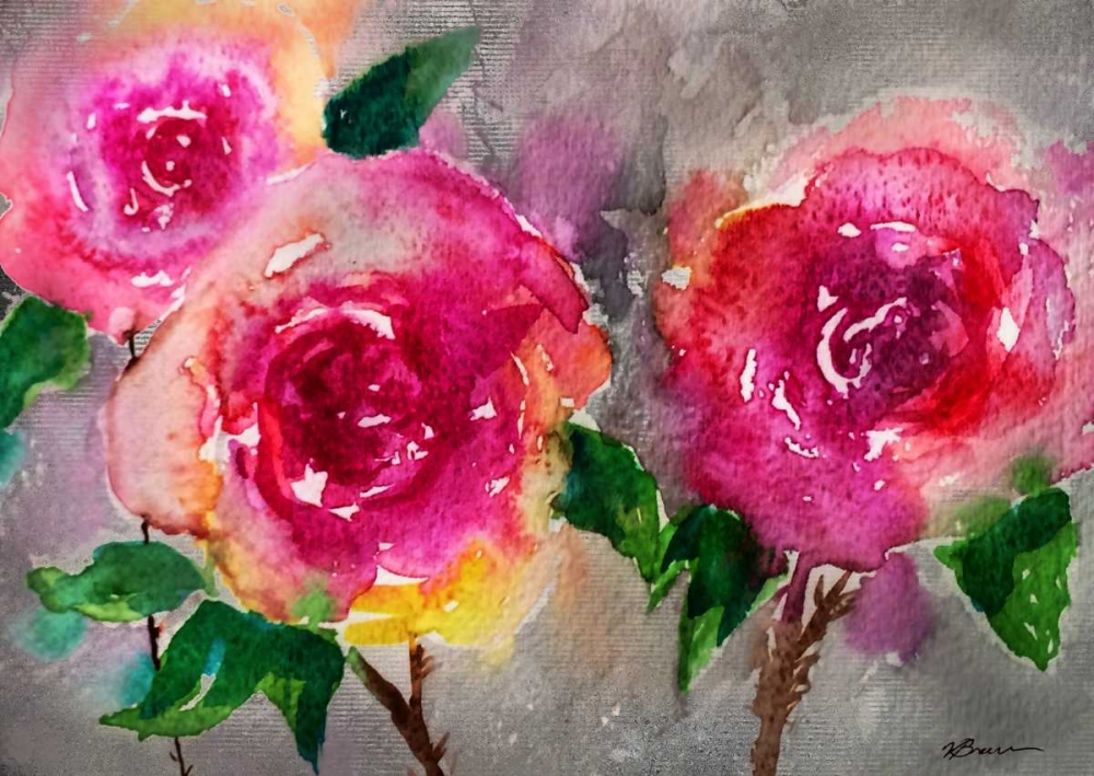 Pink Roses art print by Victoria Brown for $57.95 CAD