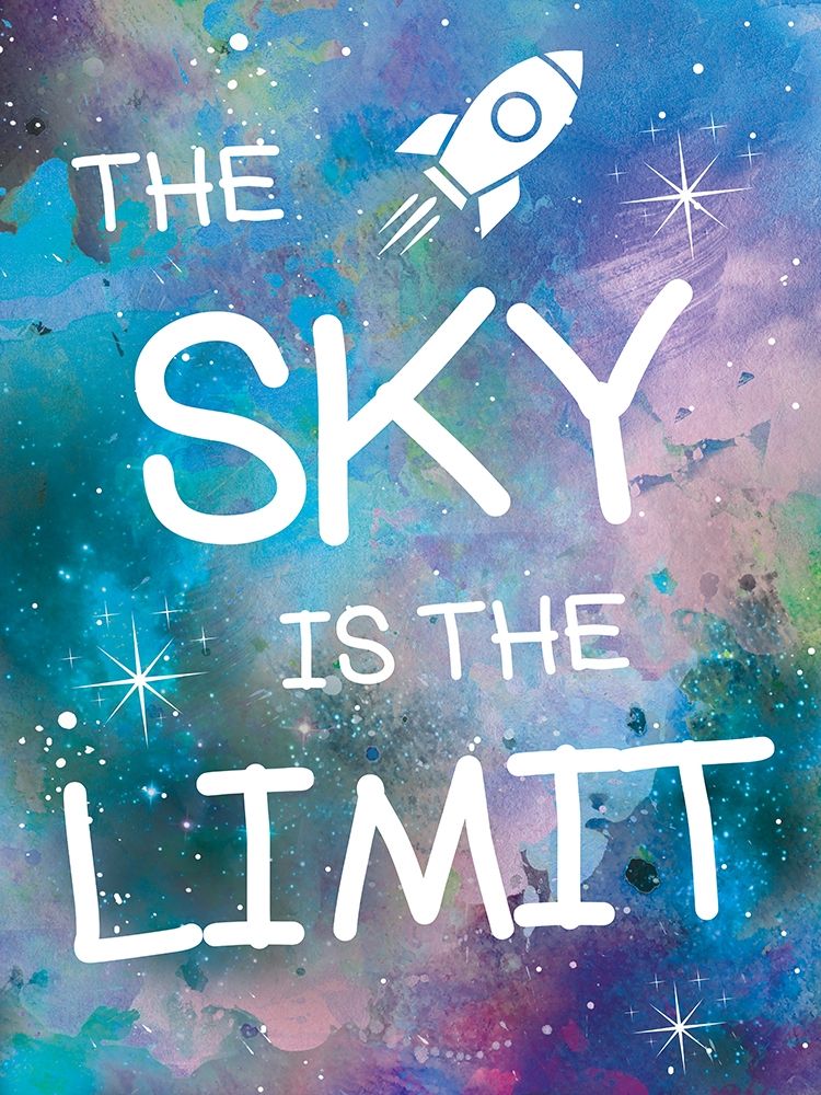 Galaxy Sky art print by Victoria Brown for $57.95 CAD