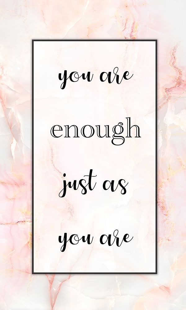 You Are Enough art print by Victoria Brown for $57.95 CAD