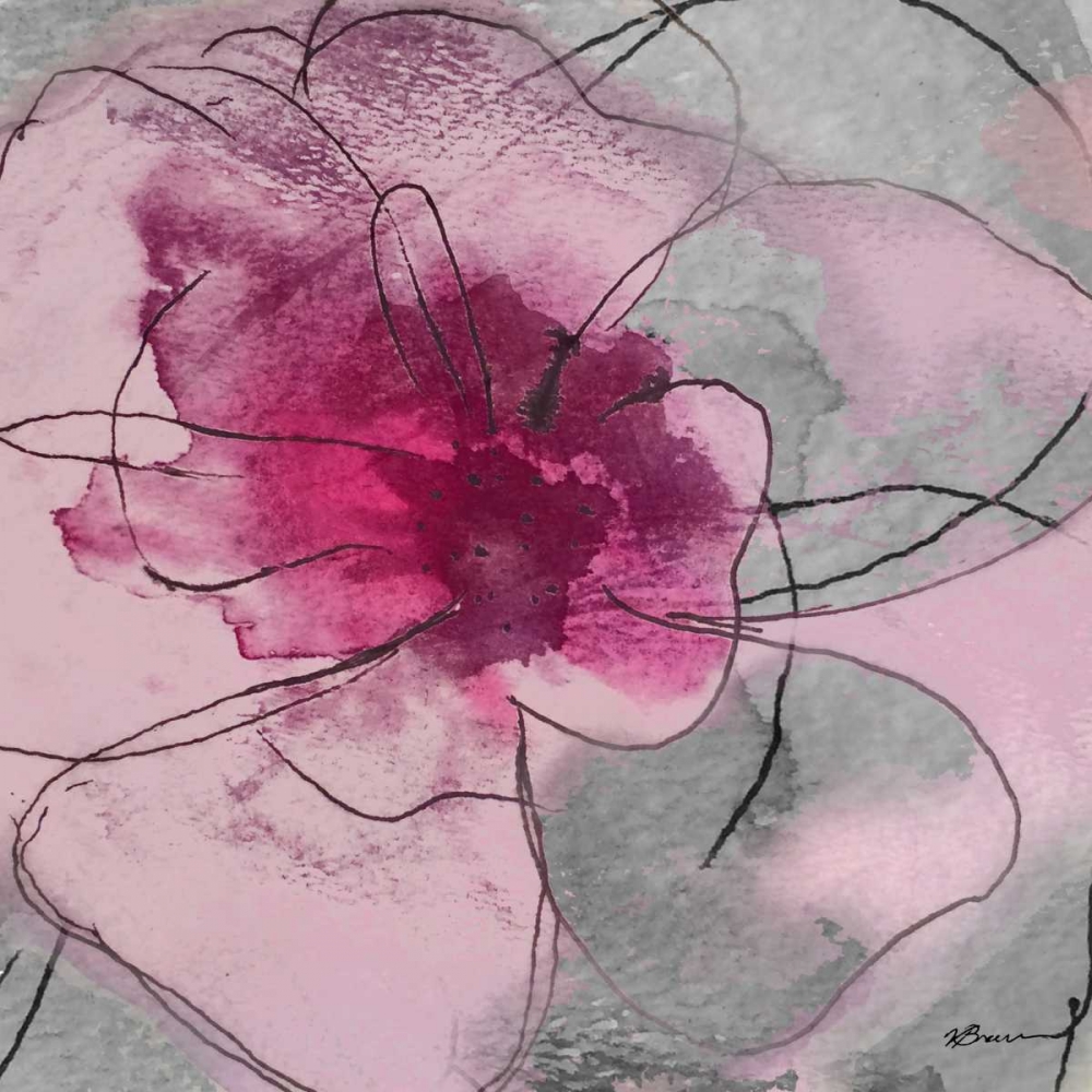 Flower Bomb 1 art print by Victoria Brown for $57.95 CAD