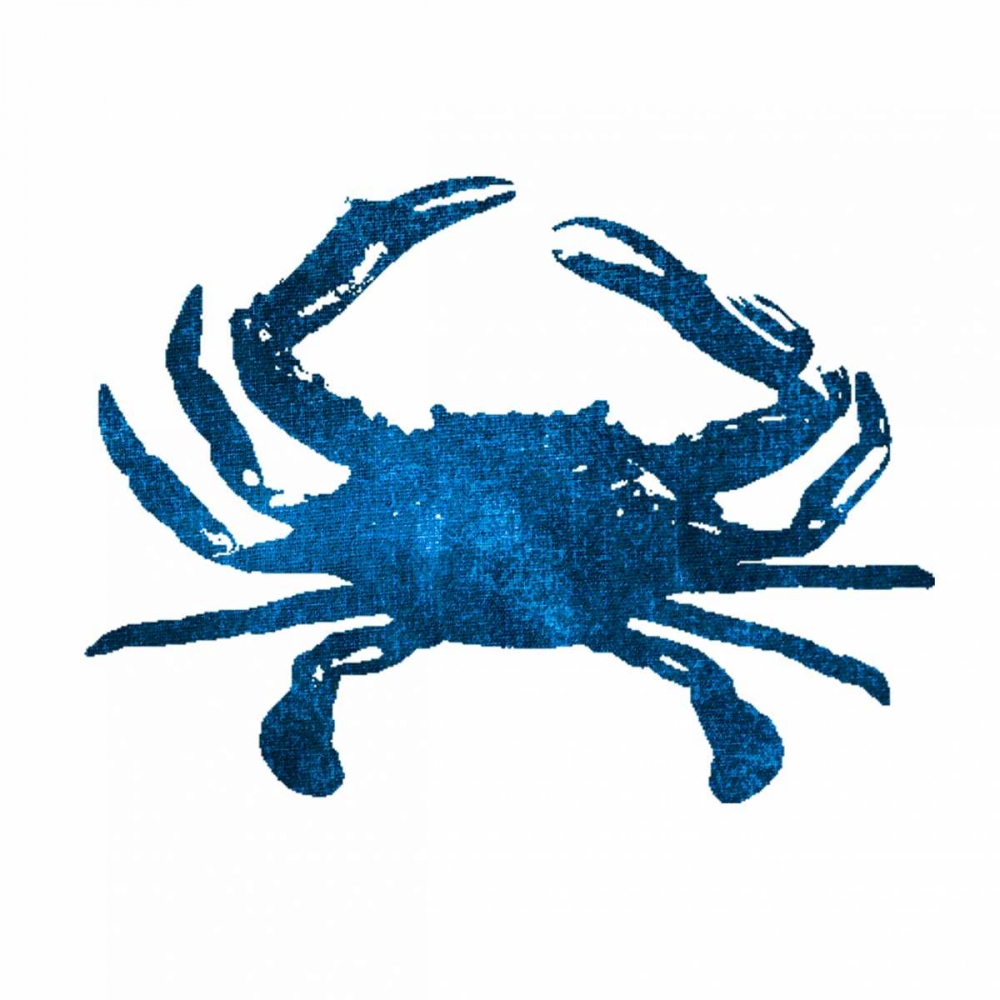 Navy Crab art print by Victoria Brown for $57.95 CAD