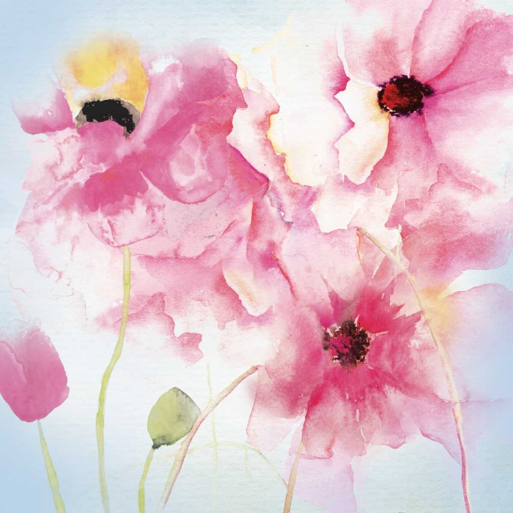 Floral Painting art print by Victoria Brown for $57.95 CAD