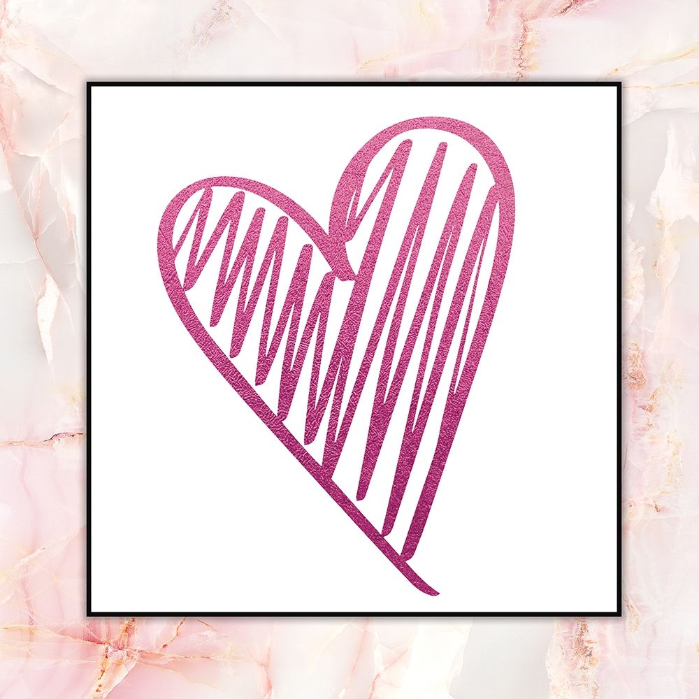 Glam Heart art print by Victoria Brown for $57.95 CAD