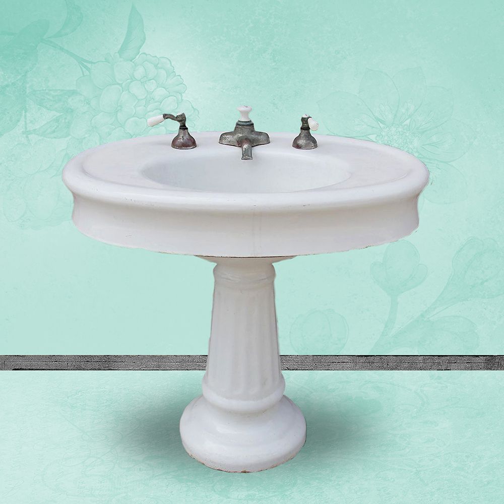 Mint Sink art print by Victoria Brown for $57.95 CAD
