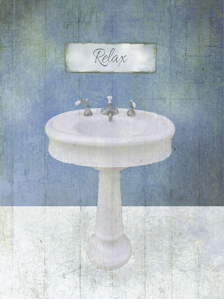 Relax Sink art print by Victoria Brown for $57.95 CAD