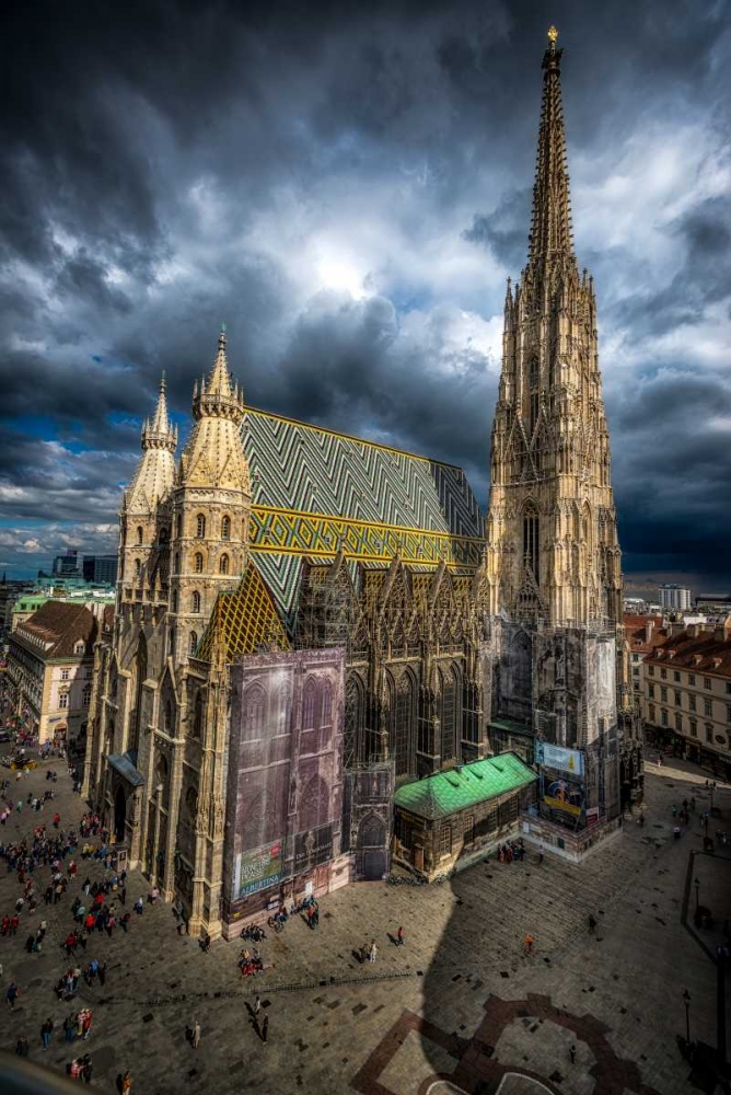 Vienna Cathedral art print by Vladimir Kostka for $57.95 CAD