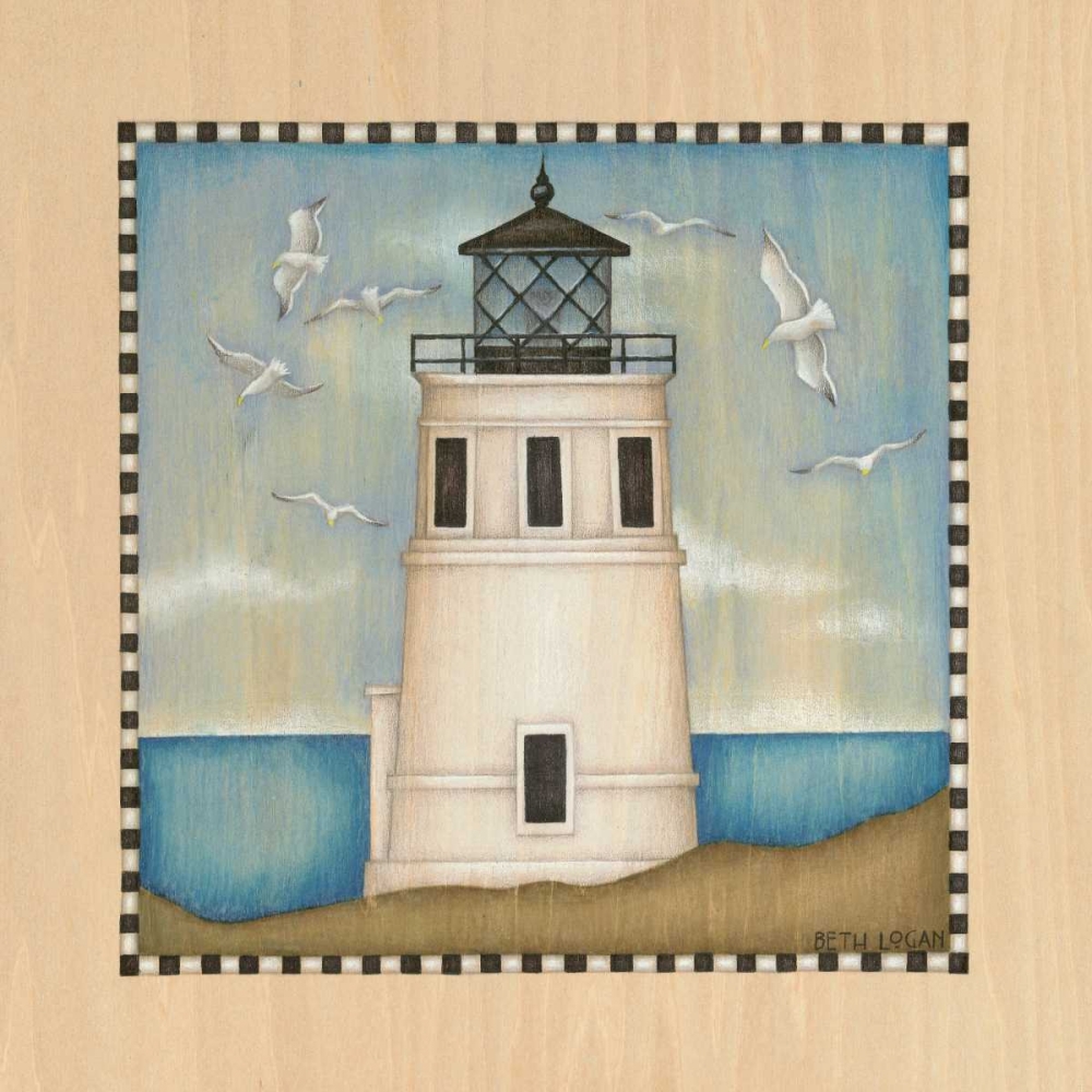 Lighthouse Cove II art print by Beth Logan for $57.95 CAD
