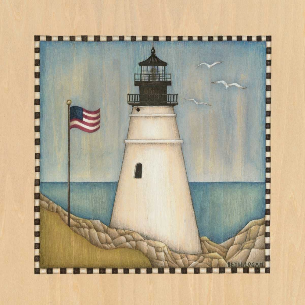 Lighthouse Cove III art print by Beth Logan for $57.95 CAD