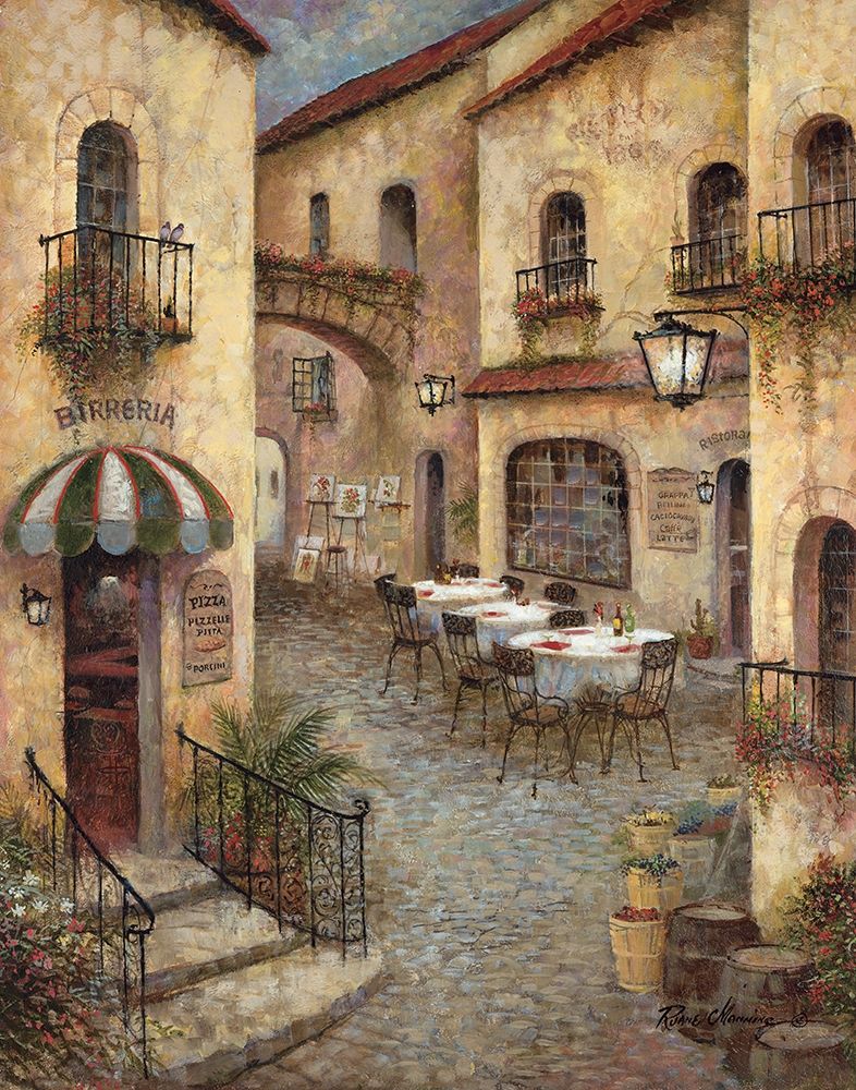 Buon Appetito I art print by Ruane Manning for $57.95 CAD