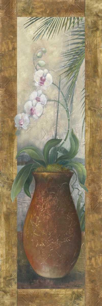 Orchids in Paradise I art print by Elaine Vollherbst-Lane for $57.95 CAD
