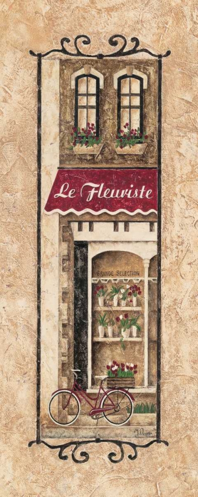 Le Fleuriste art print by Maria Donovan for $57.95 CAD