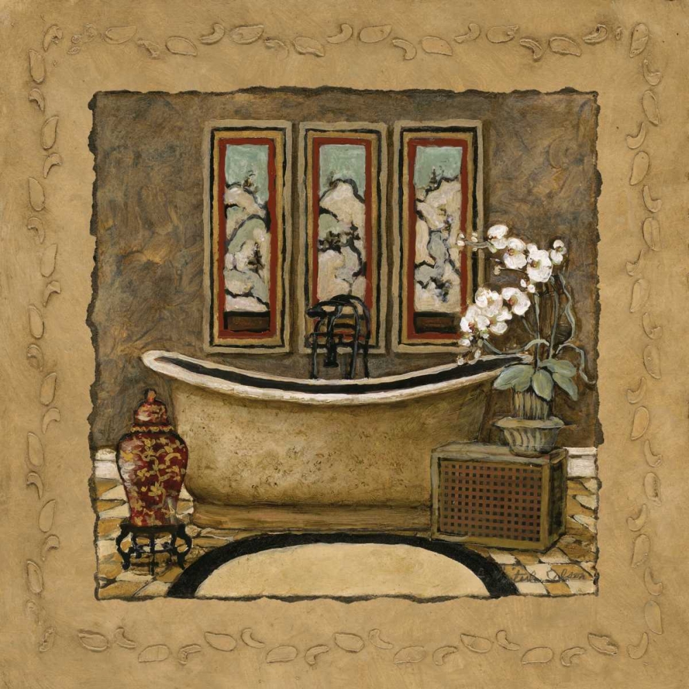 Asian Warmth II art print by Charlene Olson for $57.95 CAD