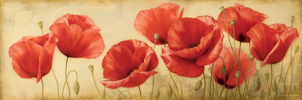 Poppies Grace II art print by Igor Levashov for $57.95 CAD