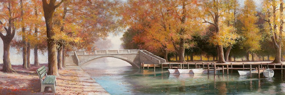 Day in the Park I art print by T.C. Chiu for $57.95 CAD