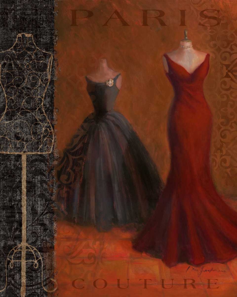 Couture I art print by Lisa Hartmann for $57.95 CAD